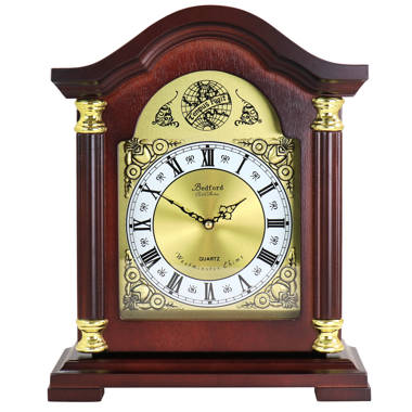 Design Toscano Baroque Twin Cherubs Tabletop Clock & Reviews | Wayfair